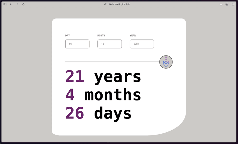 Age Calculator